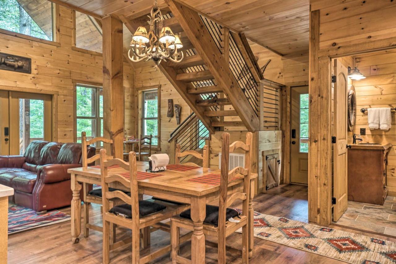 Peaceful Cabin On 3 Private Acres Deck And Fire Pit Blairsville Extérieur photo