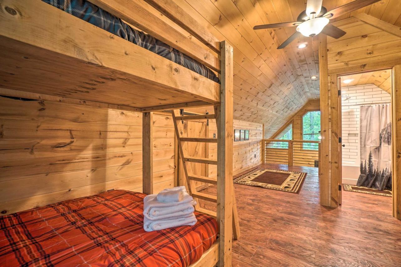 Peaceful Cabin On 3 Private Acres Deck And Fire Pit Blairsville Extérieur photo