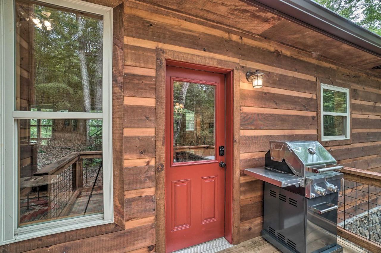 Peaceful Cabin On 3 Private Acres Deck And Fire Pit Blairsville Extérieur photo